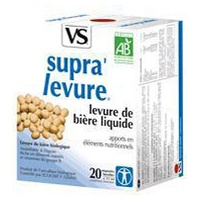 Supra'levure Levedura de Cerveja Bio 20 ampolas - Vecteur Sante