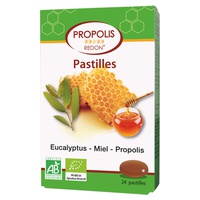 Pastilhas Própolis, Mel e Eucalipto Bio 24 unidades - Redon