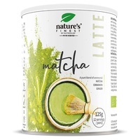 Bebida orgânica matcha latte 125 g de pó - Nature's Finest