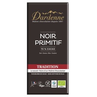 Tablete de Chocolate Negro Primitif 70% Tradition 90 g - Dardenne