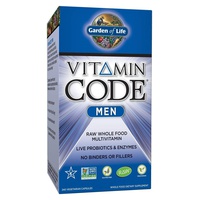 Vitamin code men 240 cápsulas vegetais - Garden of Life