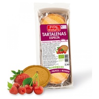 Tarteletes de Espelta Recheadas de Frutas Silvestres Eco 4 unidades de 60g - Espiga Biológica