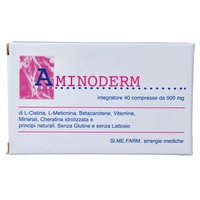 Suplemento Aminoderm 40 comprimidos - SI.ME.FARM