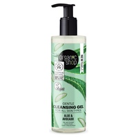 Gel de limpeza suave de aloe e abacate 200 ml - Organic Shop