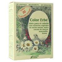 Tinta de cabelo nº 22 loiro dourado muito claro Bio 1 unidade - Natur Erbe