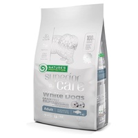 Comida de cuidado superior cães brancos peixes 1,5 kg - Nature's Protection