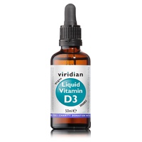 Vitamina líquida vegana D3 2000 UI 50 ml - Viridian