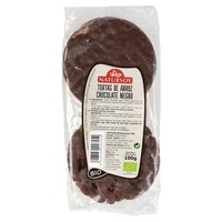 Tortas de Arroz com Chocolate Negro 100 g - Natursoy