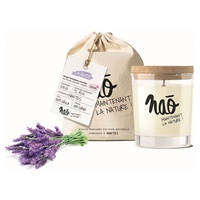 Vela Natural Aromatizada de Lavanda Modelo Grande 40h 200 g - Nao maintenant la nature !