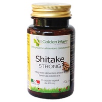 Shitake Strong 60 cápsulas vegetais de 400mg - Golden Wave