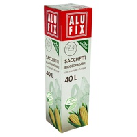 Sacos biodegradáveis 40 l 8 unidades - Alufix