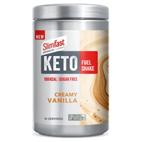 Keto energizante merengue com sabor cremoso de baunilha 320 g de pó (Baunilha) - SlimFast