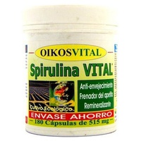 Spirulina Vital 180 cápsulas - Oikos