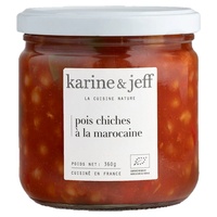 Grão de bico estilo marroquino 360 g - Karine & Jeff