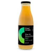 Suco orgânico de maçã e pêra 750 ml - Casa Amella