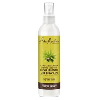 Carité umidade cannabis sativa (cânhamo) semente leve leave-in 8 onças / (comprimento exuberante) 237 ml - Shea Moisture