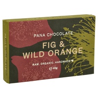 Tablete de Chocolate com Figo e Laranja Silvestre 45 g - Pana Chocolate