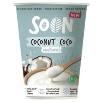 Iogurte de coco natural orgânico 350 g (Coco) - Soon