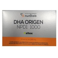 Blister Dha Origin ndp1 1000 30 pérolas - Nutilab