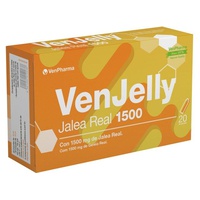 Venjelly 1500 Geleia Real 20 ampolas - Venpharma