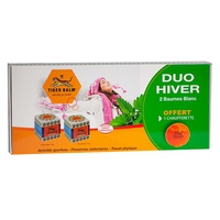 Tiger Balm Winter Duo Box - 2 bálsamos brancos 19 g + 1 aquecedor gratuito 3 unidades - Baume du Tigre