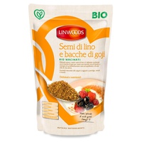 Sementes Linho e Bagas de Goji Moídas Bio 200 g - Linwoods