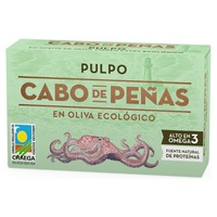 Polvo em azeite biológico 120 g - Cabo De Peñas