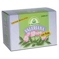 Valeriana con anis 20 saquetas de infusão de 1.6g - El Naturalista