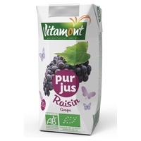 Suco de uva puro 200 ml - Vitamont
