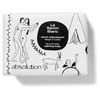 Sabonete branco para rosto e corpo 100 g - Absolution