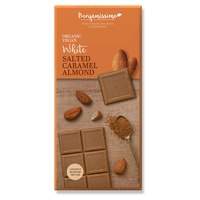 Chocolate com amêndoas e caramelo salgado 70 g - Benjamissimo