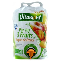 Sumo de fruta puro dos pomares 3 L - Vitamont