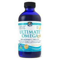 Ultimate Omega Xtra 3400 mg Limão 237 ml - Nordic Naturals