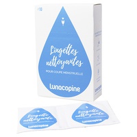 Toalhitas Limpeza para Copo Menstrual 10 unidades - Lunacopine