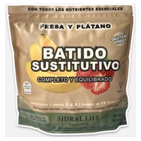 Smoothie substituto de morango e banana 1 kg (Morango - Banana) - Sidral life