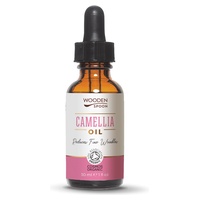 Óleo de camélia 100% orgânico 30 ml de óleo - Wooden Spoon