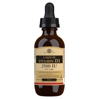 Vitamina D3 2500 iu 59 ml (Laranja) - Solgar