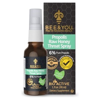 Spray de garganta com própolis e mel cru 30 ml - Bee&You