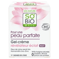 Gel creme noturno para pele perfeita 50 ml de gel - So'Bio