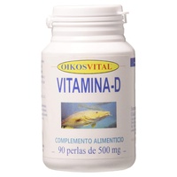 Vitamina D 500 mg 90 pérolas - Oikos