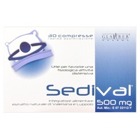 Sedival 30 comprimidos - Glauber Pharma