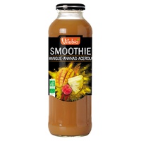 Smoothie Manga, Ananás e Acerola Bio 500 ml - Vitabio