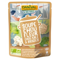 Sopa de Kale, Brócolos e Couve-flor 500 ml - Danival