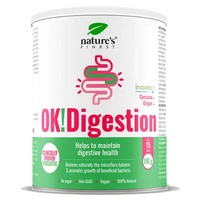 Ok! Digestão bebida em pó bem-estar digestivo 150 g de pó (Limão) - Nature's Finest
