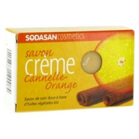 Sabonete com Creme de Laranja e Canela 100 g - Sodasan