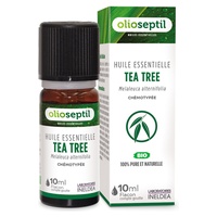 Óleo essencial de tea tree orgânico 10 ml de óleo essencial (Árvore do Chá) - Ineldea