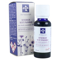 Sinergia de noite pacífica 30 ml de óleo (Tangerina - Laranja - Lavanda) - AD naturam