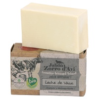 Sabonete de leite de vaca orgânico 120 g - Zorro D´Avi