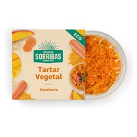 Tártaro de cenoura e vegetais 200 g - Obrador Sorribas