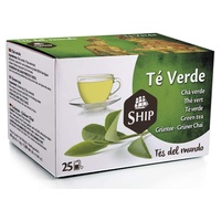 infusão de chá verde 25 saquetas de infusão - ship